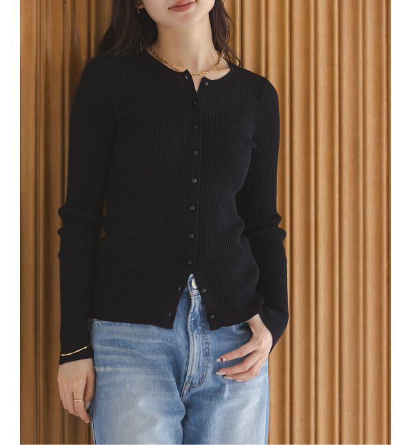 追加予約》CO/SILK リブカーディガン（NOBLE）｜ルミネのファッション