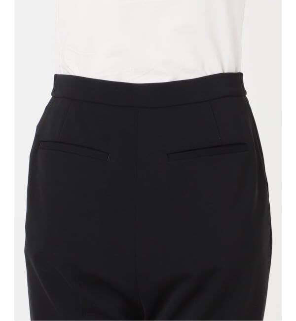 NOBLE「《予約》ジャージーフレアパンツ」|スラックス|