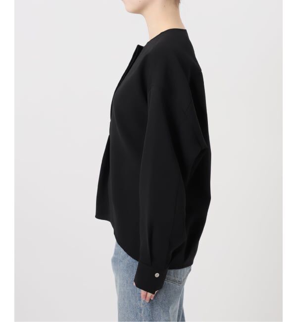 FRAMeWORK「ライトダブルクロスコクーンブラウス」|シャツ・ブラウス|