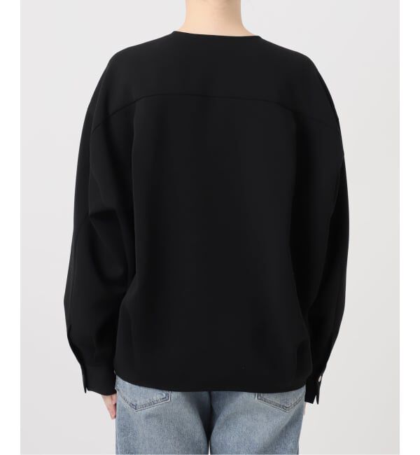 FRAMeWORK「ライトダブルクロスコクーンブラウス」|シャツ・ブラウス|