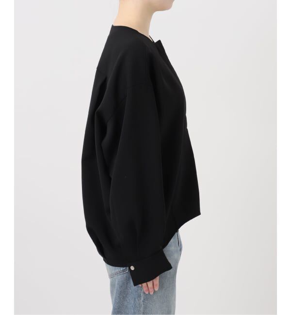 FRAMeWORK「ライトダブルクロスコクーンブラウス」|シャツ・ブラウス|