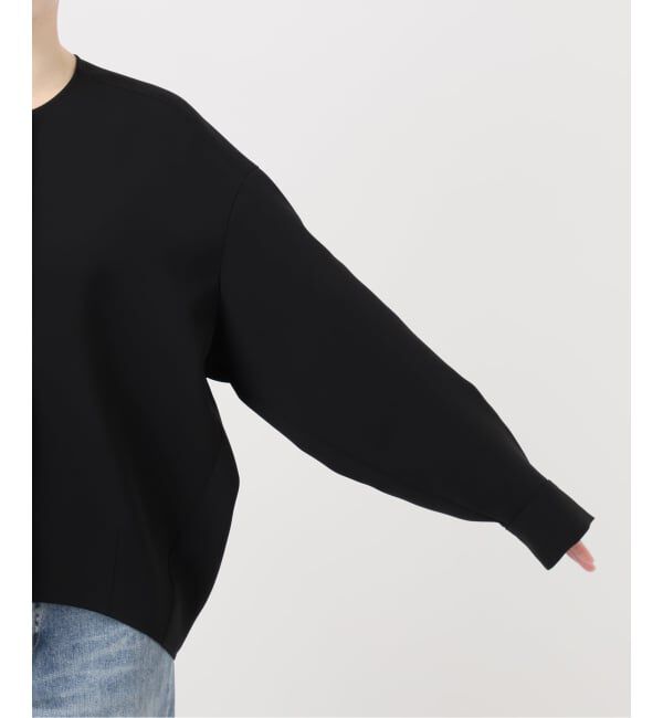 FRAMeWORK「ライトダブルクロスコクーンブラウス」|シャツ・ブラウス|