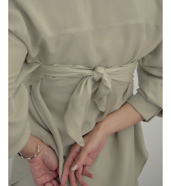 SALON adam et rope'「[26SS]GENTLE SILK シャツ / セットアップ対応・洗える」|シャツ・ブラウス|