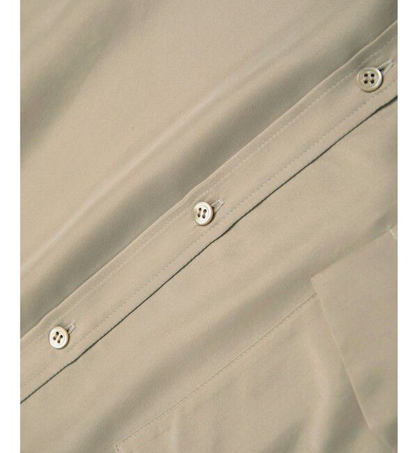 SALON adam et rope'「[26SS]GENTLE SILK シャツ / セットアップ対応・洗える」|シャツ・ブラウス|