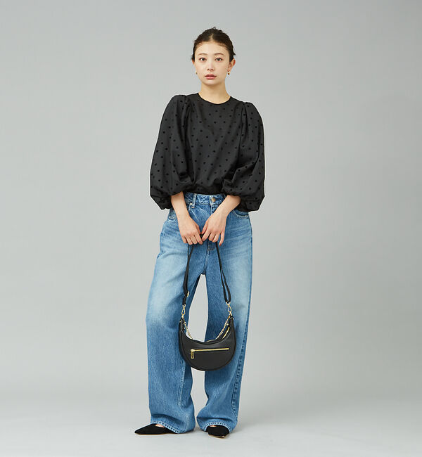 Rouge vif「ハートフロッキーブラウス」|シャツ・ブラウス|