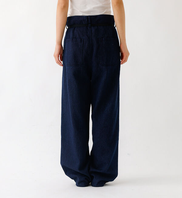 Rouge vif「【JOHNBULL/ジョンブル】ドビーデニムイージーパンツ/パンツ/デニム【WE」|デニム|