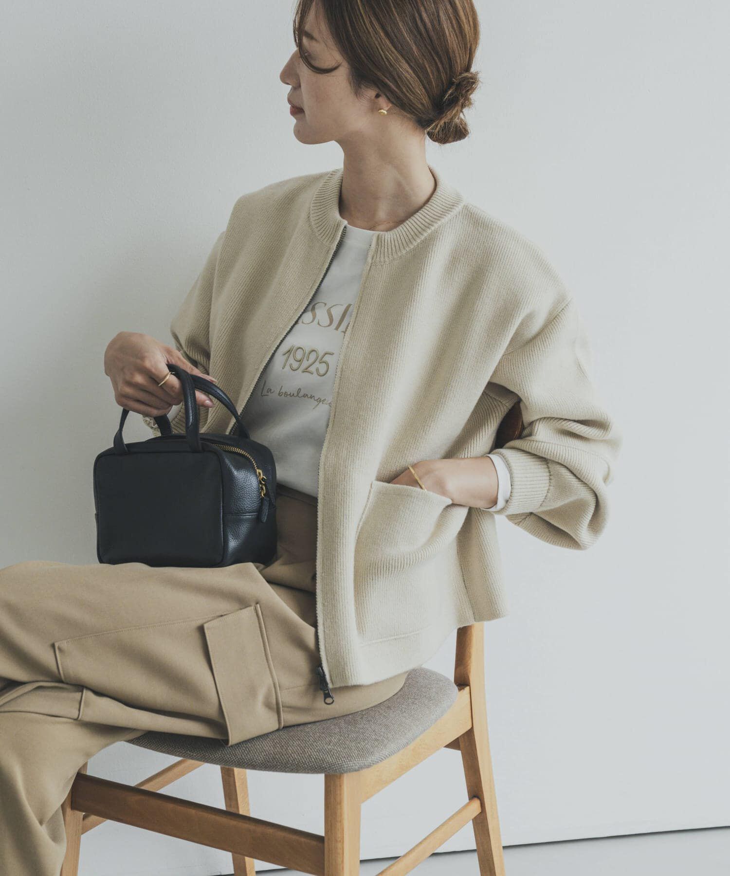 ニットZIPブルゾン（URBAN RESEARCH DOORS）｜ルミネのファッション