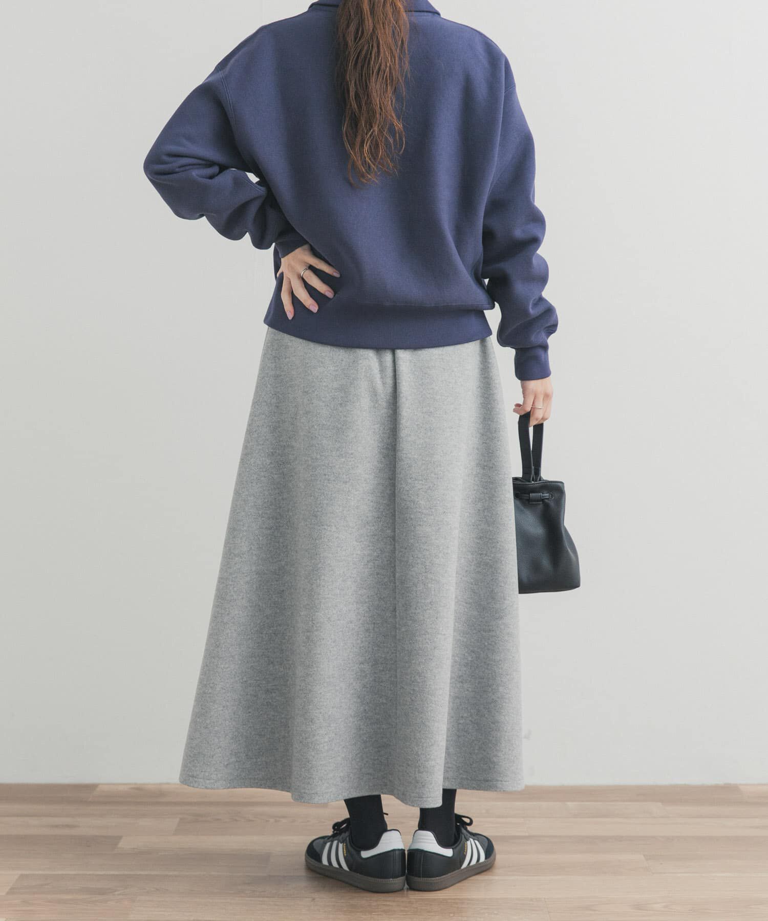 URBAN RESEARCH DOORS「カットギャザースカート」|スカート|