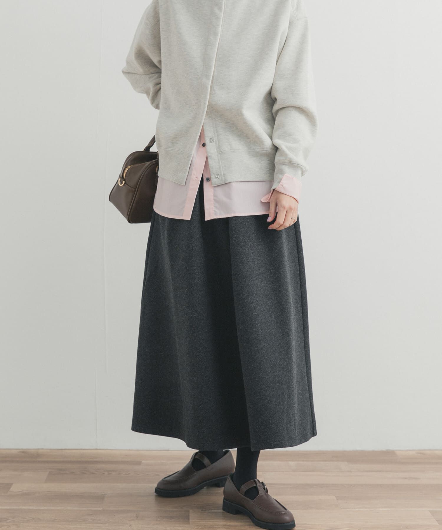 URBAN RESEARCH DOORS「カットギャザースカート」|スカート|