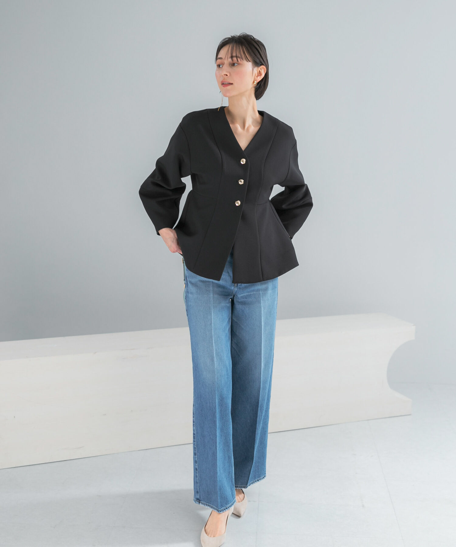 URBAN RESEARCH ROSSO「upper hights　THE SISTER MID-RISE」|デニム|