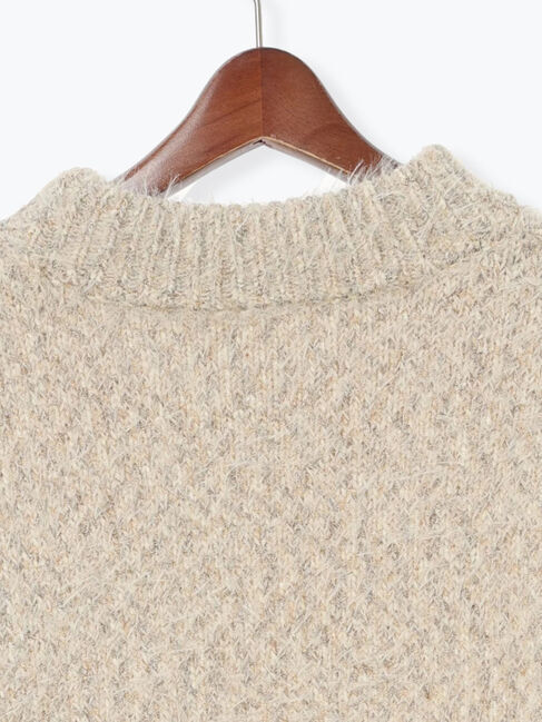 Te chichi「ミックスシャギーモールニット（セットアップ可）」|ニット・セーター|