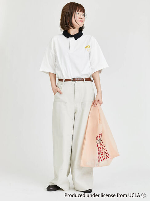 Lugnoncure「【UCLA】刺繍入り半袖ラガーシャツ」|Tシャツ・カットソー|