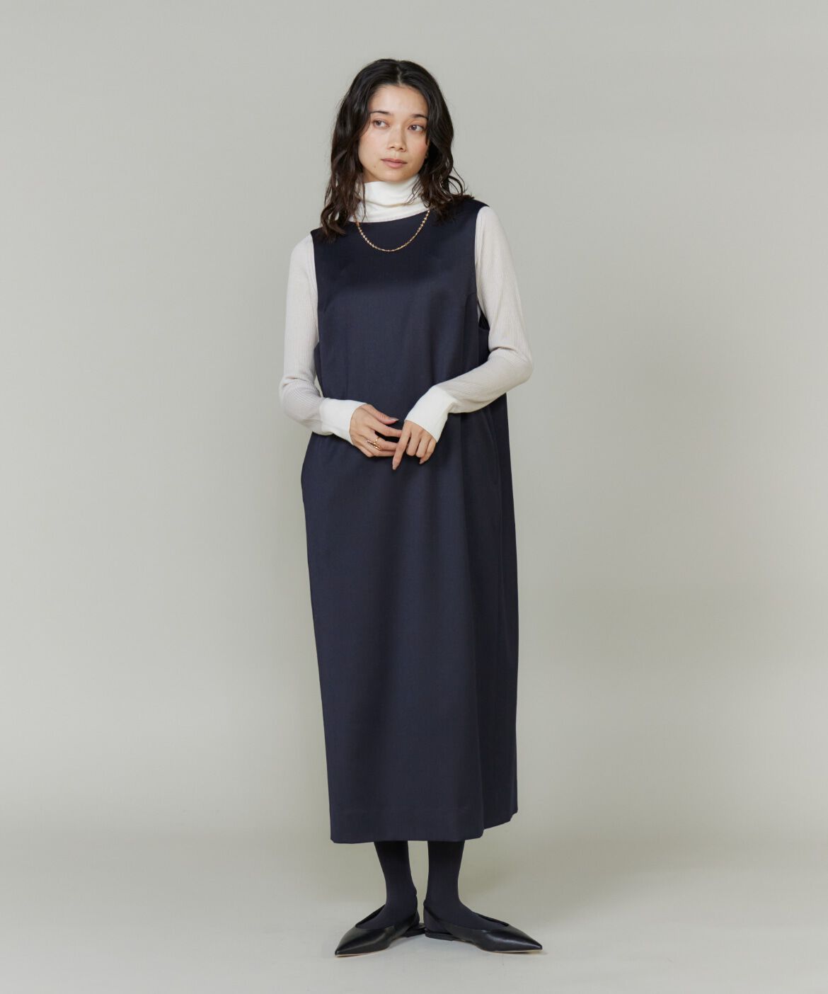 INED「ボートネックワンピース　　」|ワンピース|
