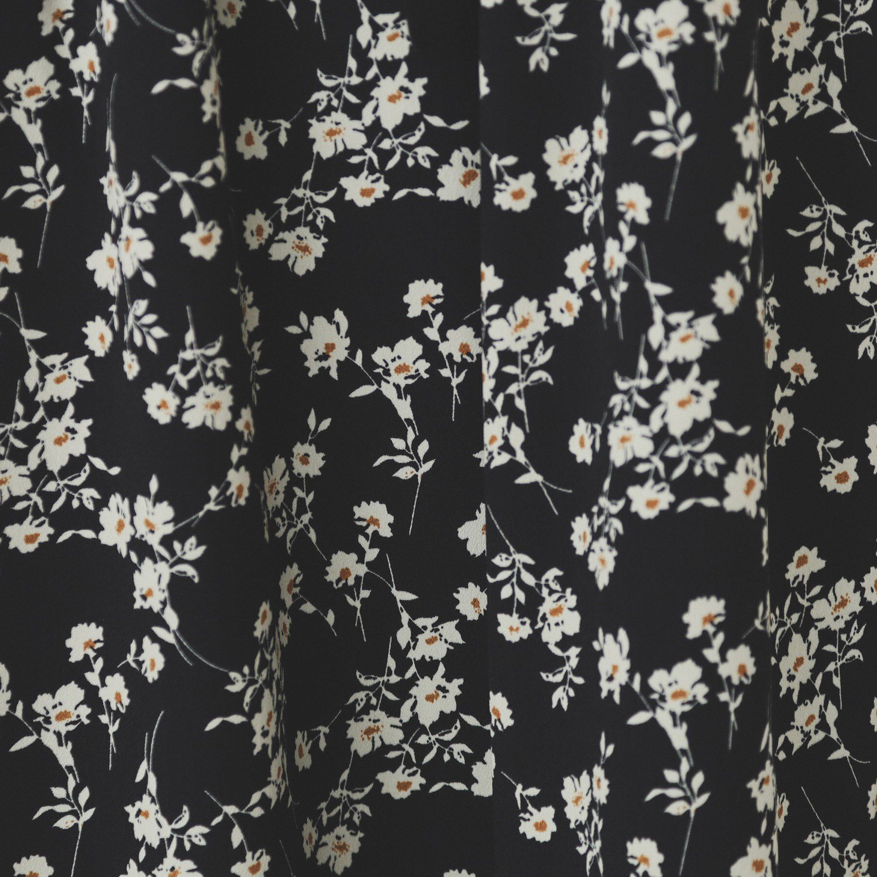 index「ミニフラワープリント バイカラーワンピース【洗濯機洗い可/イージーアイロン/防シワ】」|ワンピース|