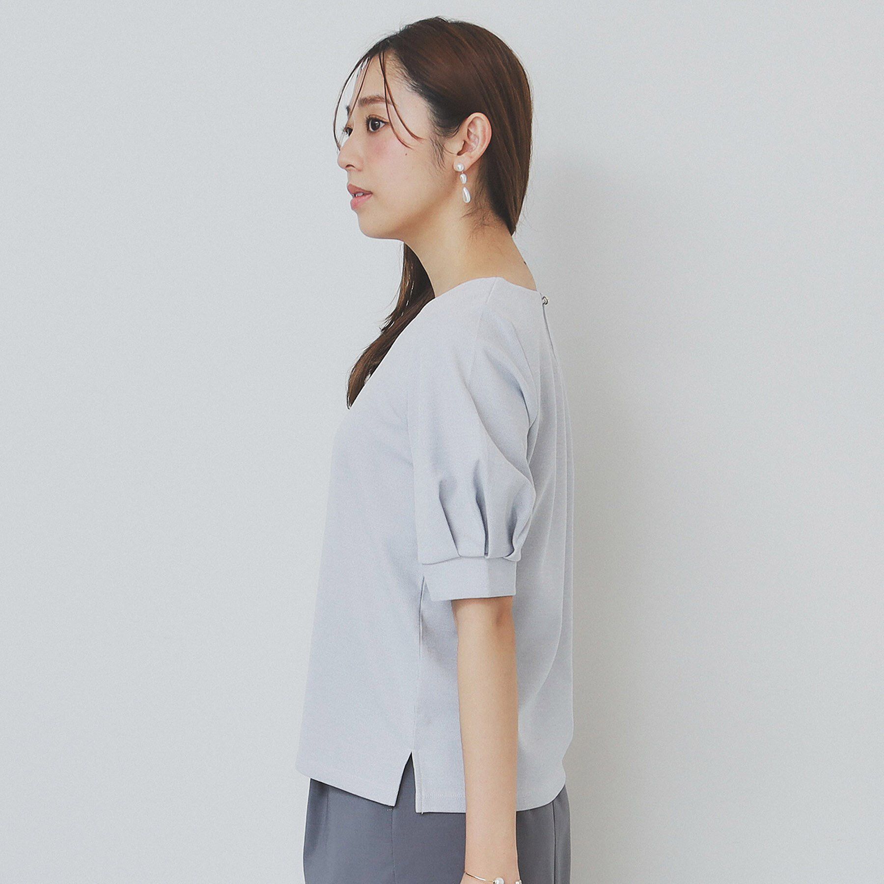 index「タックスリーブトップス【UV/接触冷感/洗濯機洗い可】」|シャツ・ブラウス|