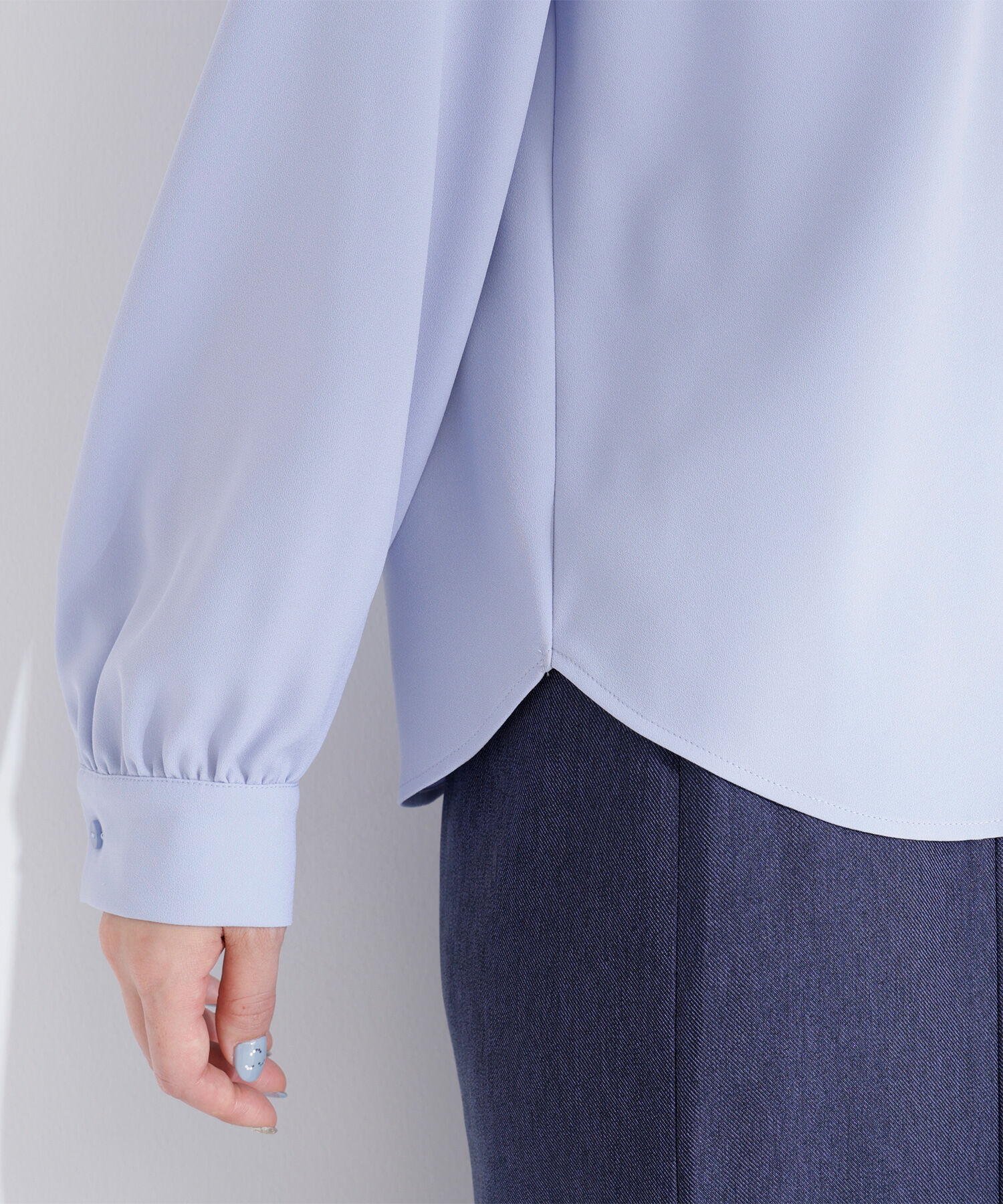  「レースダブルカラーブラウス」|シャツ・ブラウス|