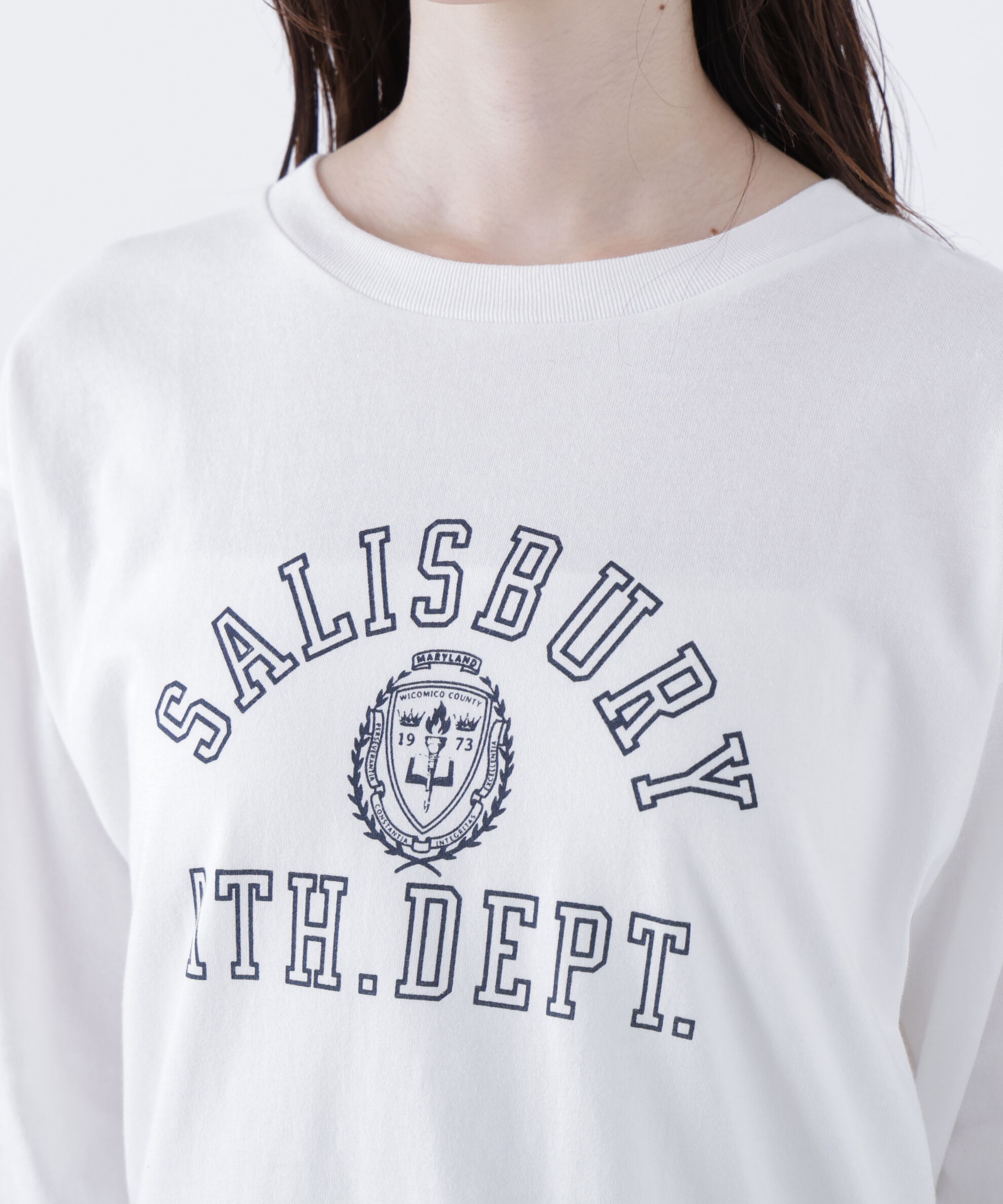  「〈N.〉カレッジロゴロンＴ」|Tシャツ・カットソー|