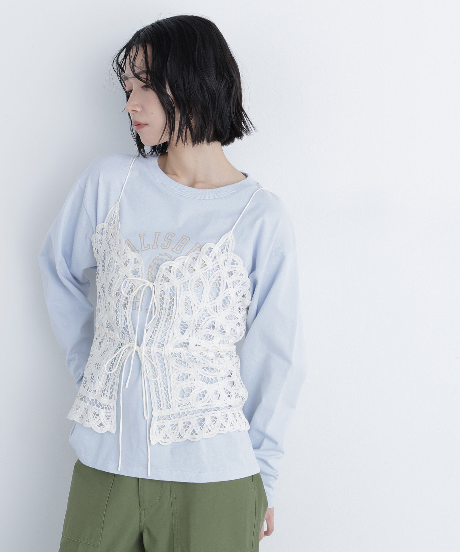  「〈N.〉カレッジロゴロンＴ」|Tシャツ・カットソー|