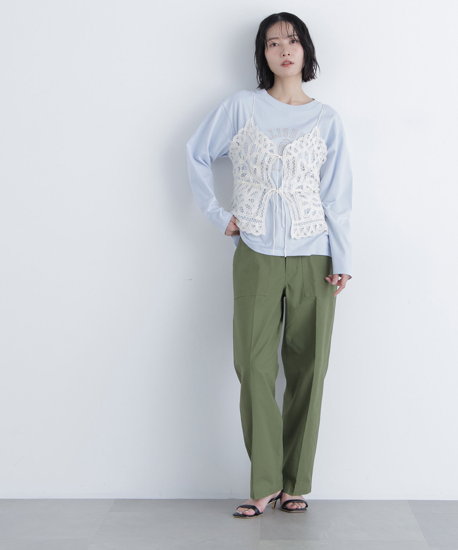  「〈N.〉カレッジロゴロンＴ」|Tシャツ・カットソー|