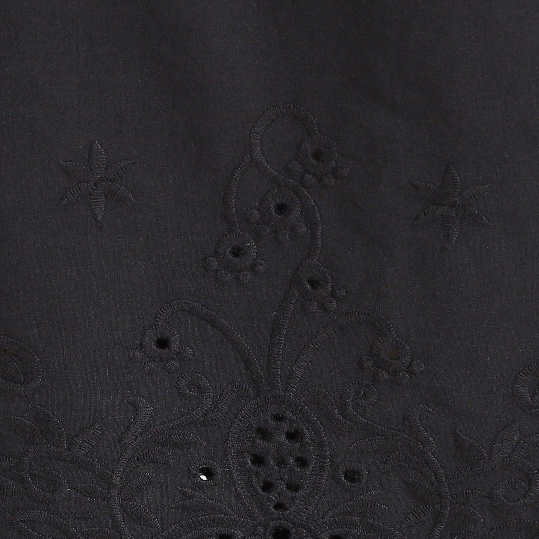 SHOO･LA･RUE「【S-LL】華やかさをプラスする 裾刺繍ストレートパンツ」|その他|