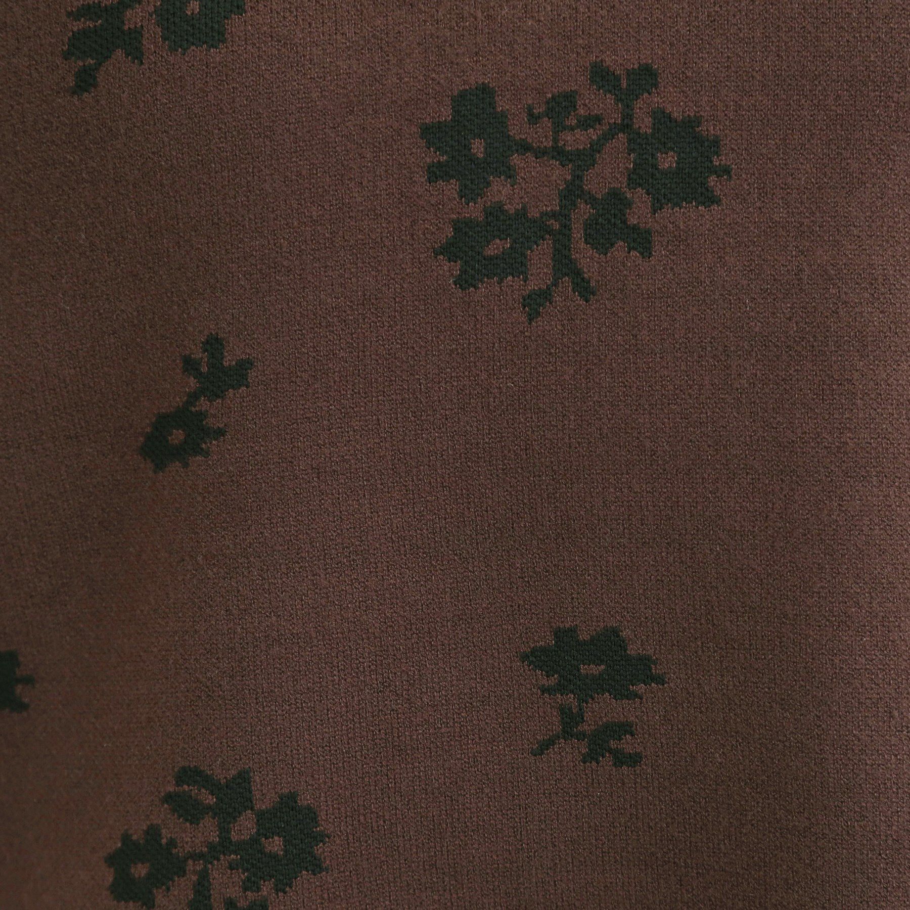 SHOO･LA･RUE「【S-LL】大人上品な レトロフラワーニット」|ニット・セーター|