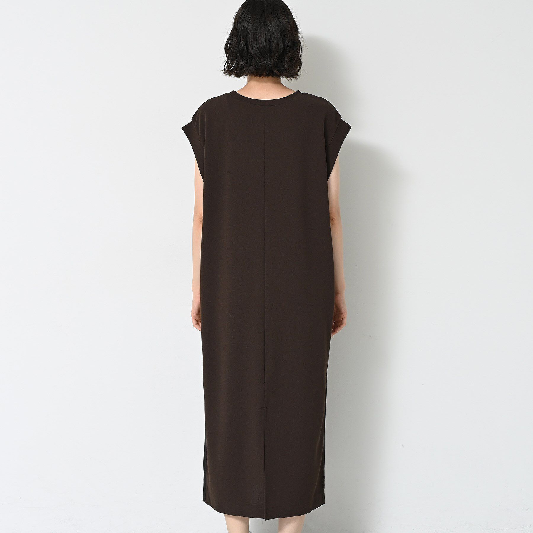 Dessin「【洗える】カットジョーゼットラインワンピース」|ワンピース|