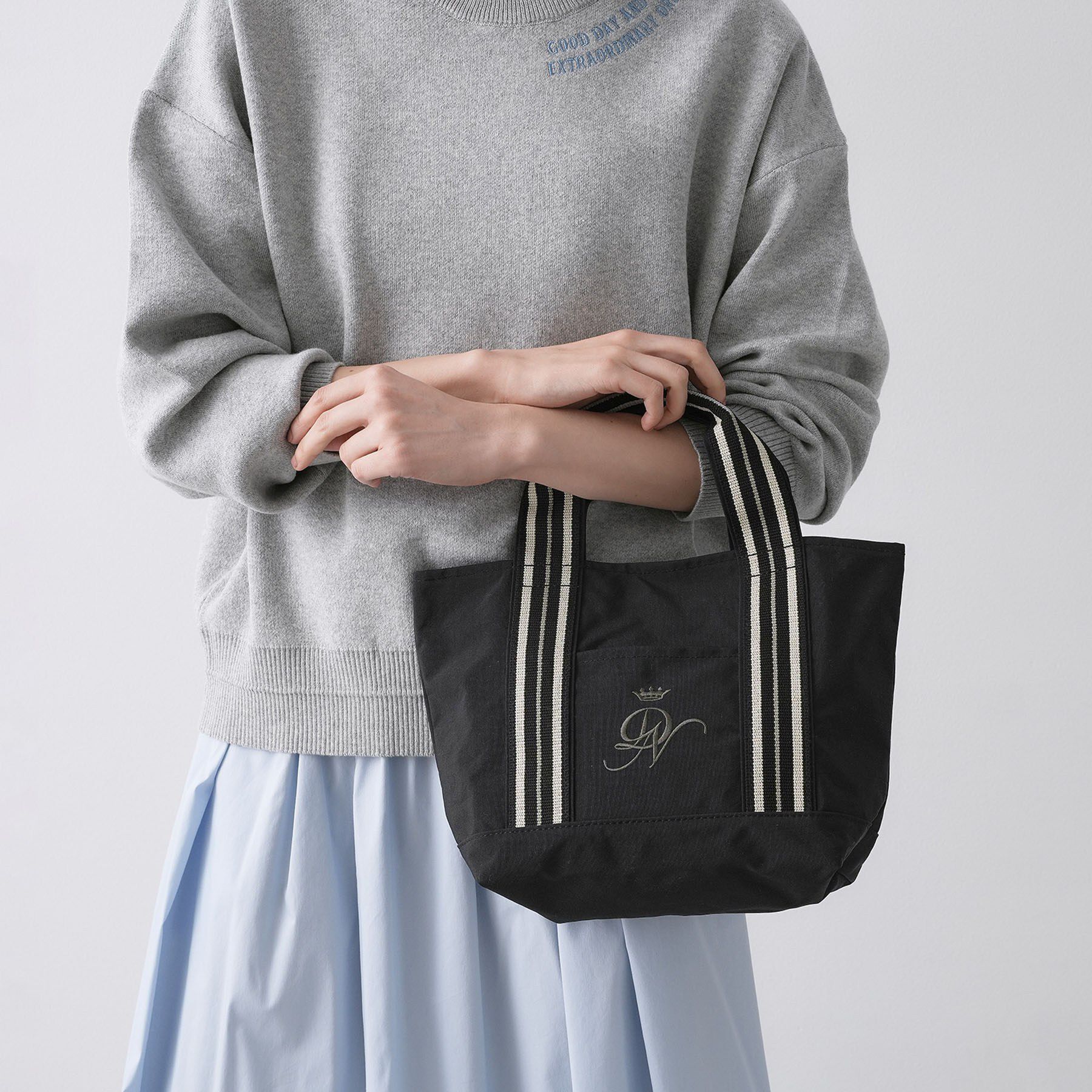 Dessin「【軽量】テープナイロントートバッグ」|トートバッグ|ブラック(019)