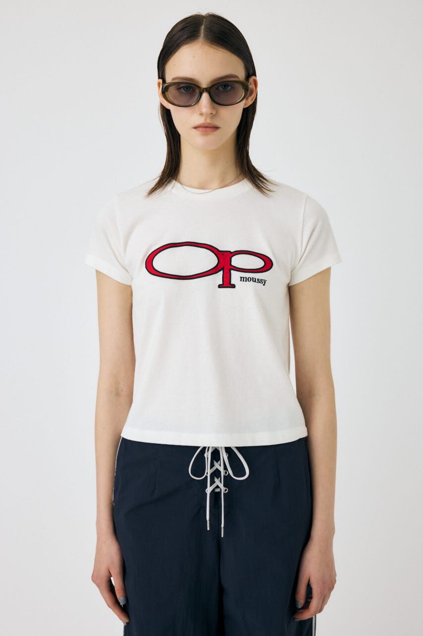 MOUSSY「OP OVAL マーク TEE」|Tシャツ・カットソー|