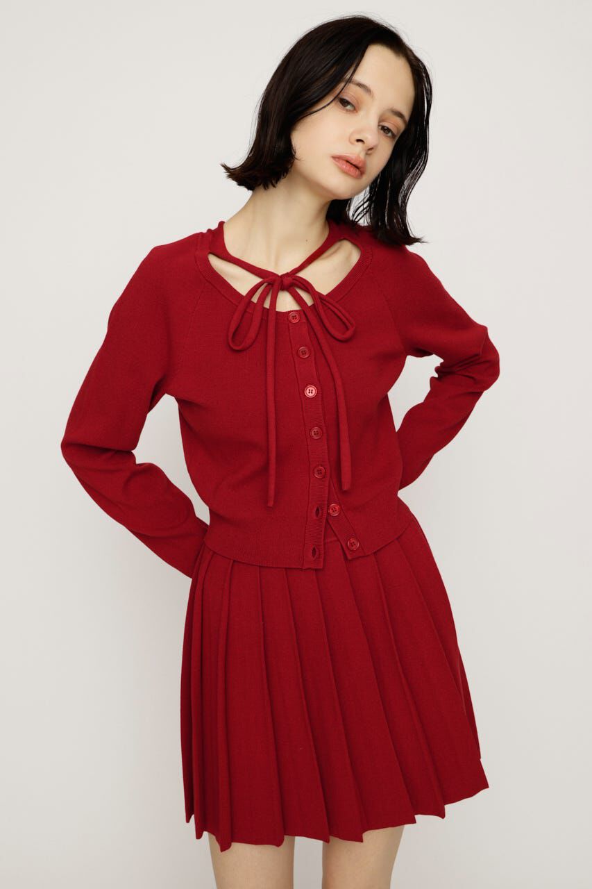 SLY「RIBBON 2P ワンピース」|ワンピース|RED