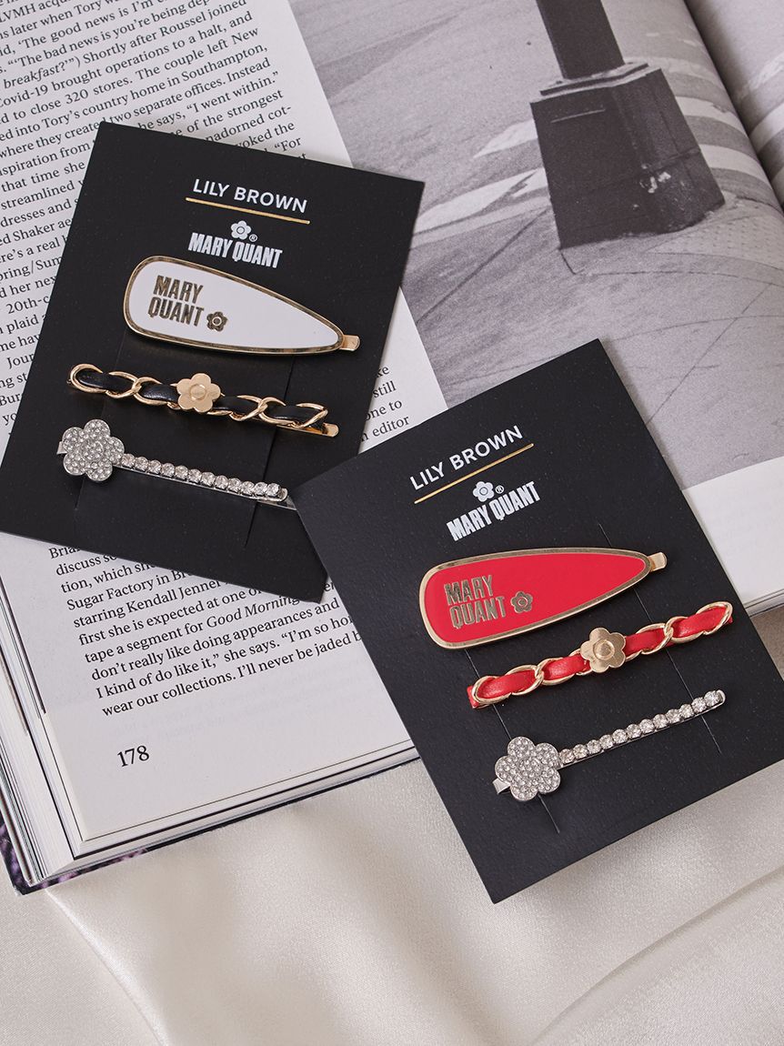 LILY BROWN「【LILY BROWN&times;MARY QUANT】デイジーヘアピンセット(Hearts2Hearts着用)」|ヘアバンド|