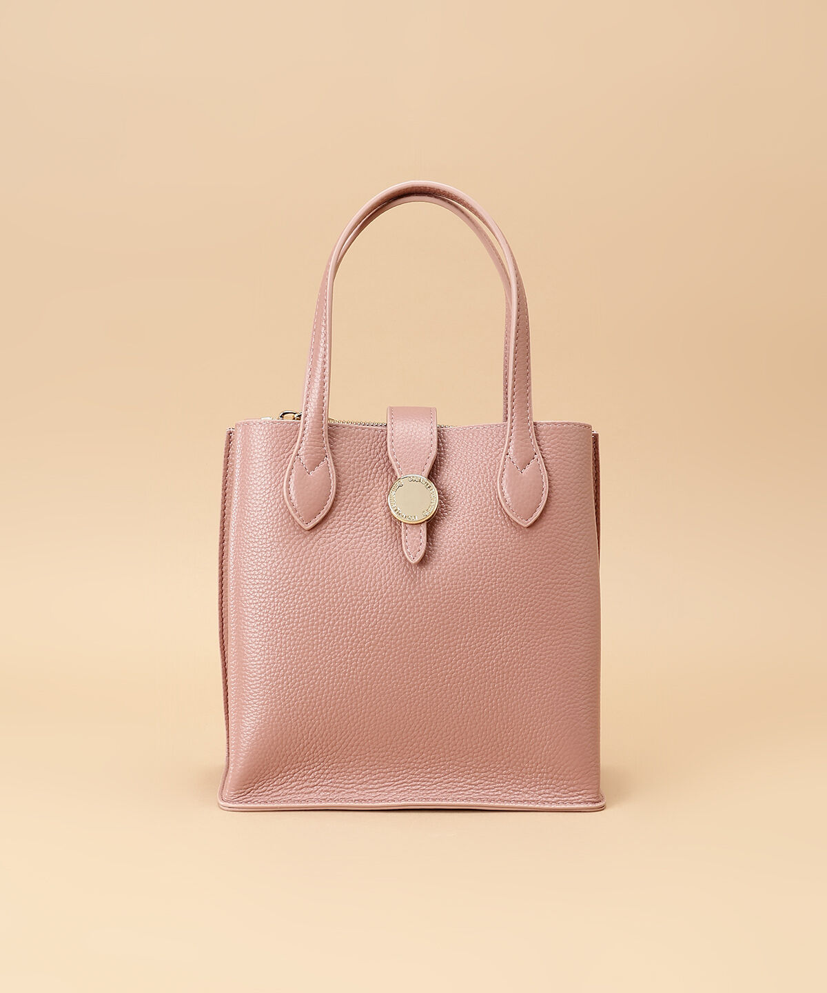 Samantha Thavasa「サークルモチーフスクエアレザートートバッグ 小サイズ」|トートバッグ|