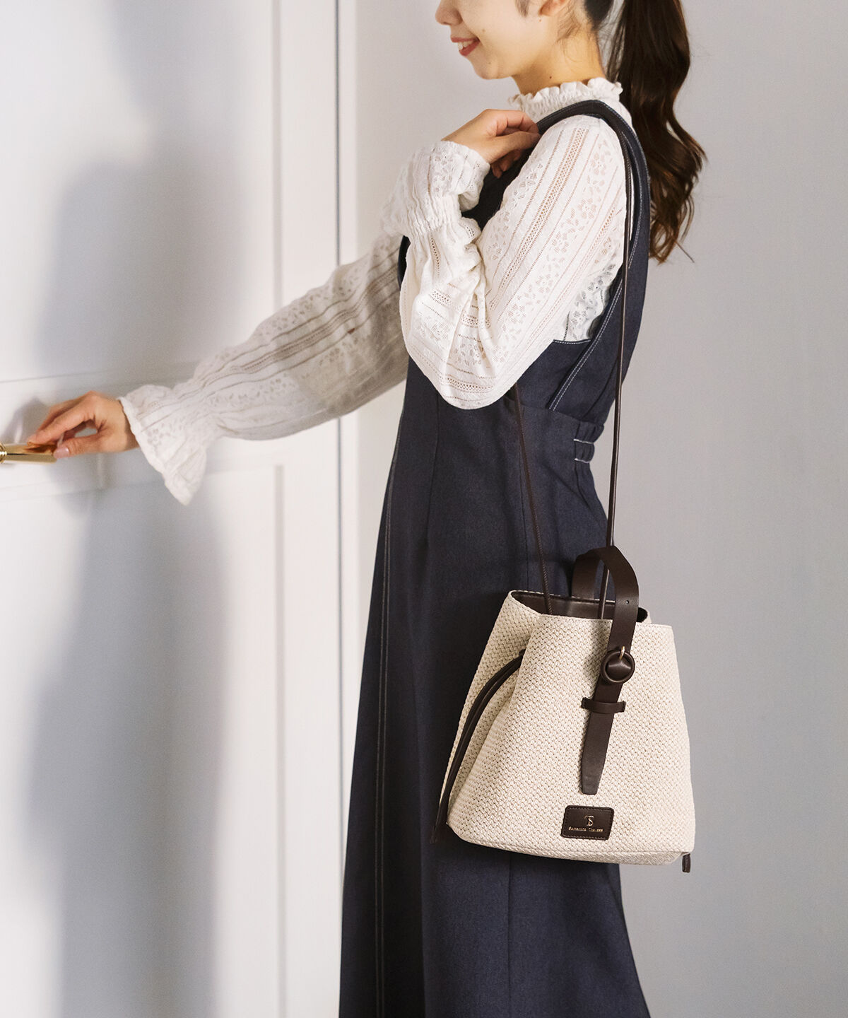 Samantha Thavasa「メッシュワンハンドルバッグ」|ハンドバッグ|