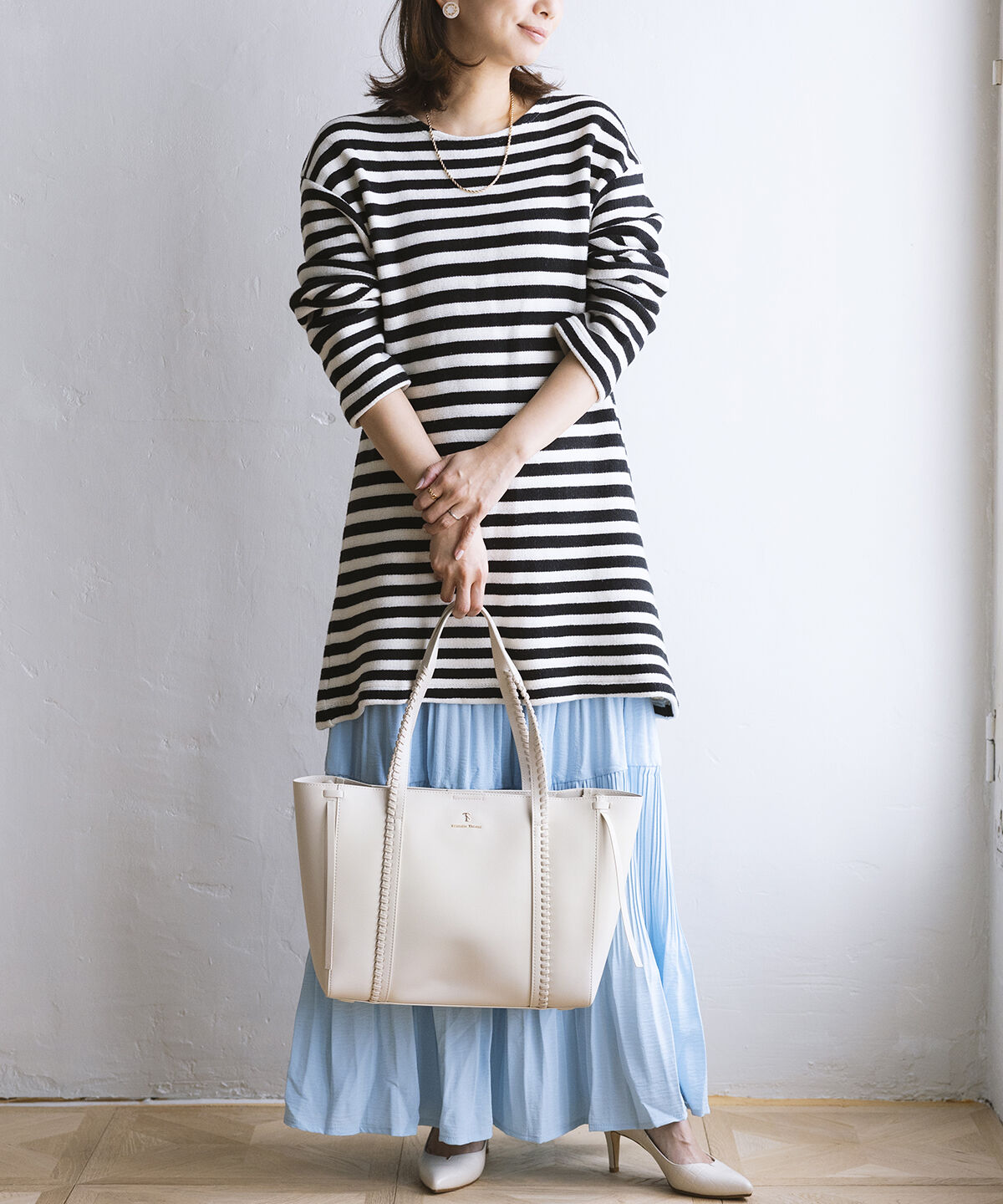 Samantha Thavasa「かがりデザイントートバッグ」|トートバッグ|