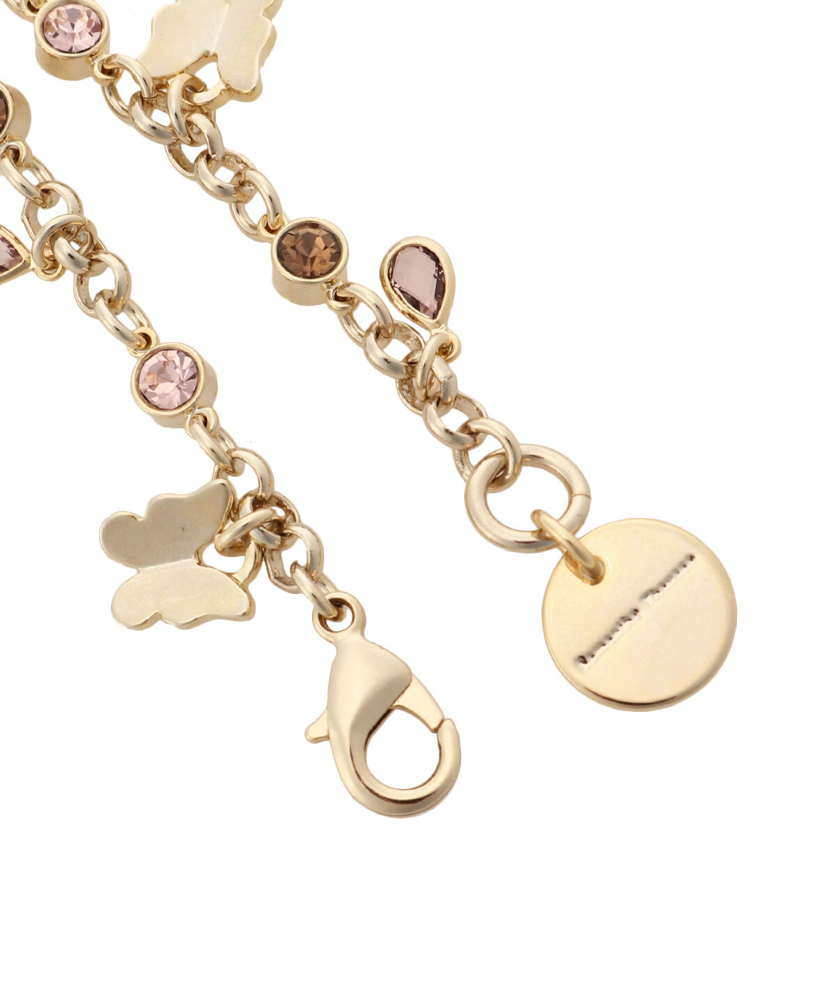 Samantha Thavasa「フラワーパピヨンモチーフ バッグチャーム」|チャーム・キーホルダー|