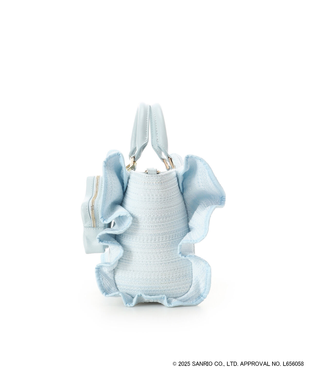 Samantha Vega「『リトルツインスターズ』（キキ＆ララ）フリルハンドバッグ」|ハンドバッグ|