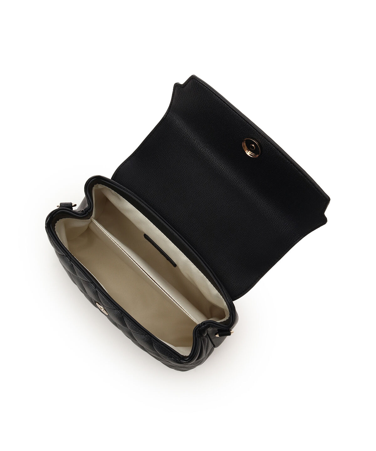 Samantha Vega「スクエアビジューキルトフラップハンドバッグ」|ハンドバッグ|