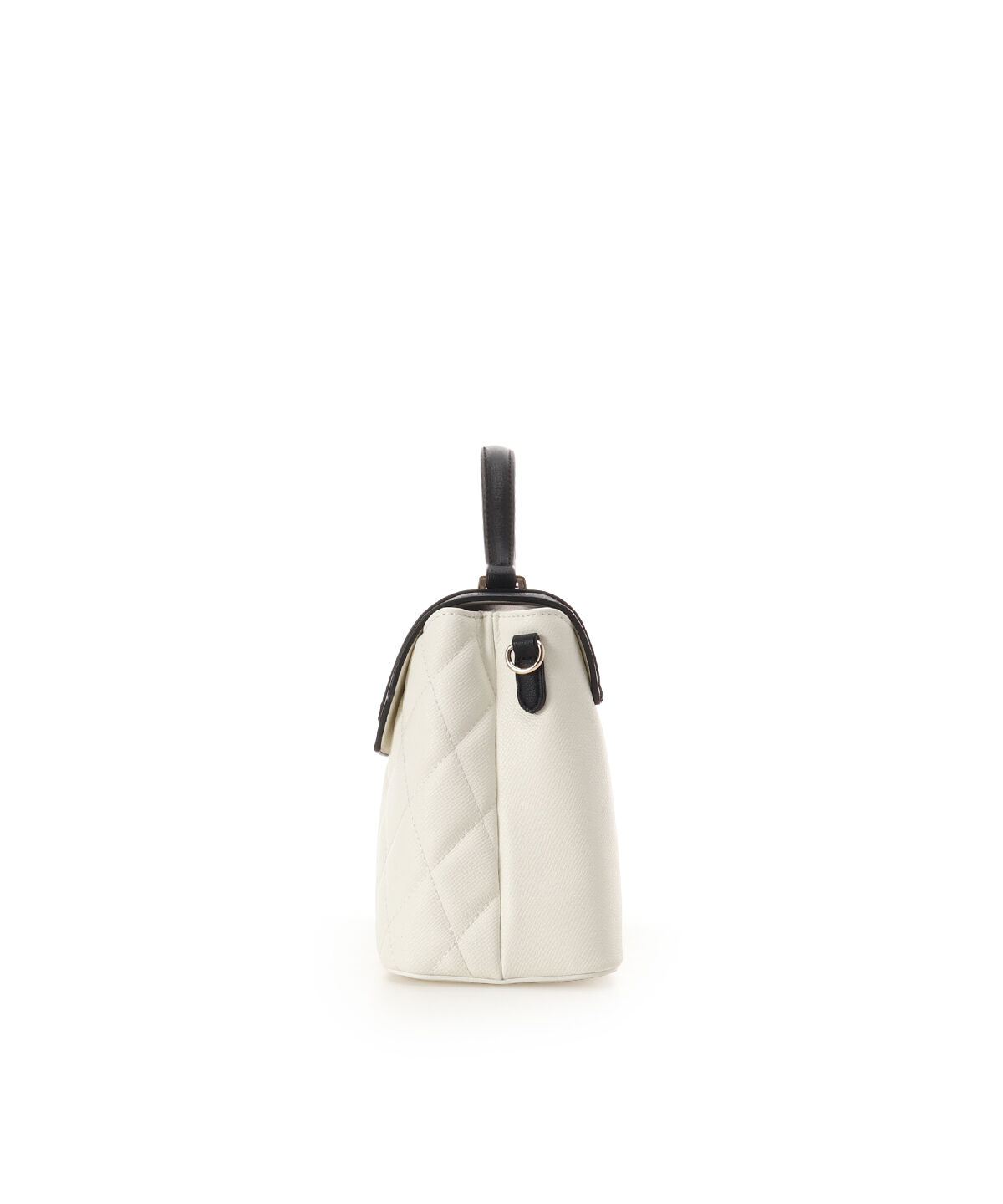 Samantha Vega「スクエアビジューキルトフラップハンドバッグ」|ハンドバッグ|