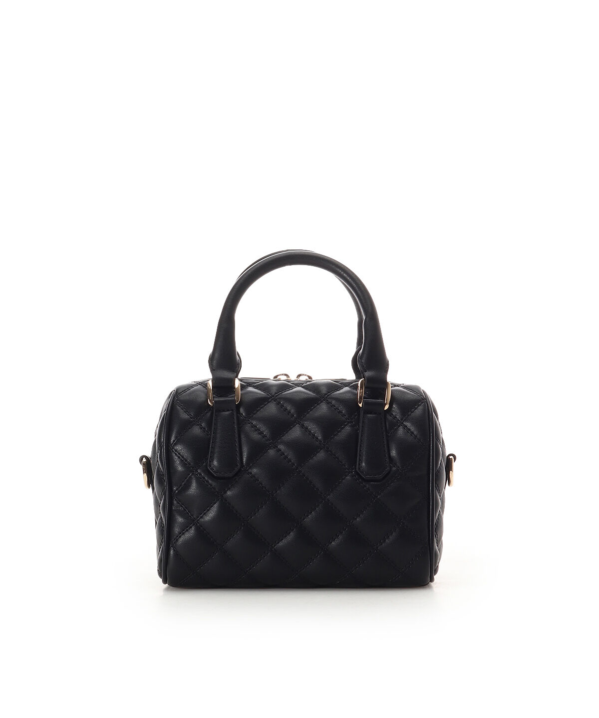 Samantha Vega「ダブルステッチダイヤキルトハンドバッグ」|ハンドバッグ|