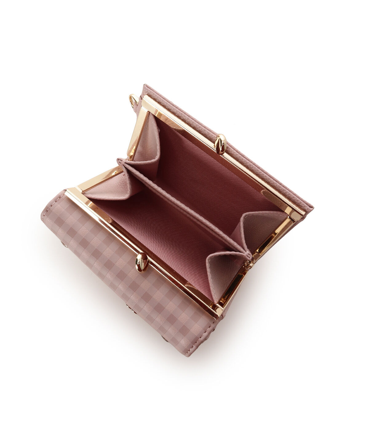 Samantha Vega「ストロベリーギンガム折財布」|財布|