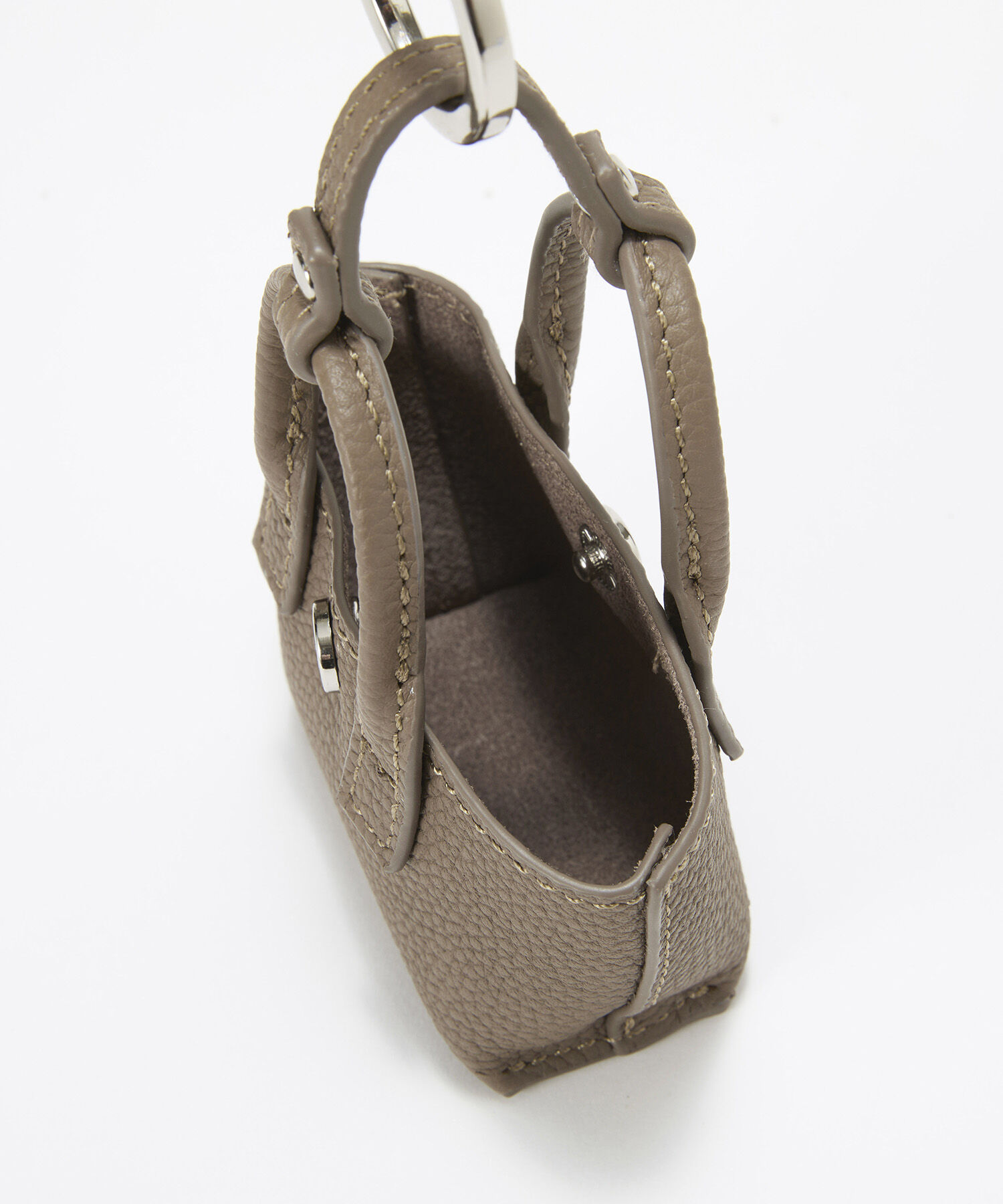 TOPKAPI BREATH「【Breath TOPKAPI】ELAN エラン シュリンクレザー トート型チャーム 」|ストラップ|