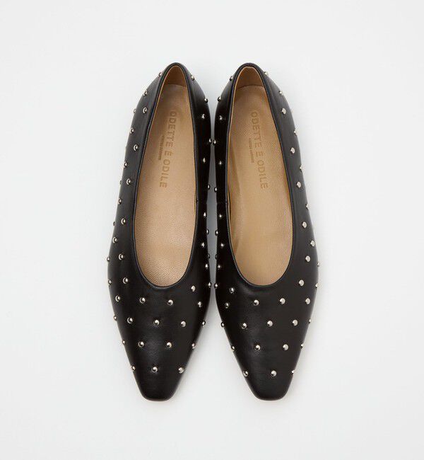 ODETTE E ODILE「メタルドット フラット10&uarr;」|パンプス|