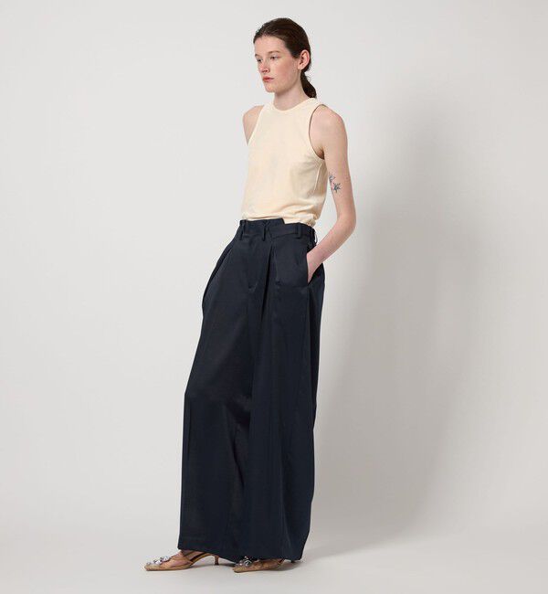 AEWEN MATOPH「＜AEWEN MATOPH＞ベロア アメリカンスリーブ タンクトップ」|タンクトップ|