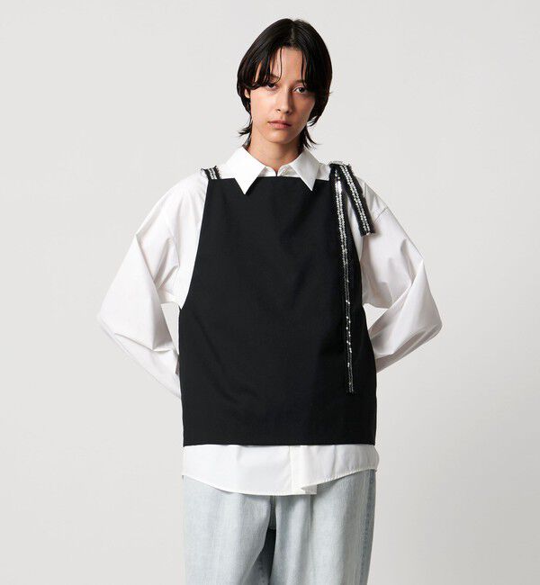 AEWEN MATOPH「＜AEWEN MATOPH＞スパンコールテープ 2WAYジレキャミソール」|キャミソール|