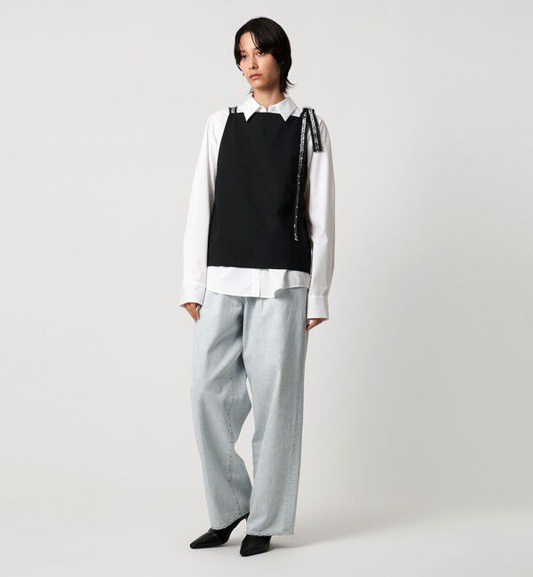 AEWEN MATOPH「＜AEWEN MATOPH＞スパンコールテープ 2WAYジレキャミソール」|キャミソール|