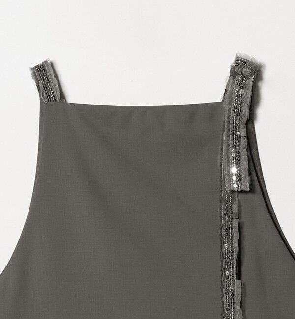 AEWEN MATOPH「＜AEWEN MATOPH＞スパンコールテープ 2WAYジレキャミソール」|キャミソール|