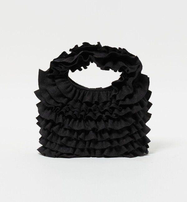 UNITED ARROWS「フリル ワンハンドルバッグ」|ハンドバッグ|