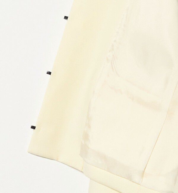 AEWEN MATOPH「＜AEWEN MATOPH＞Uネックショートジャケット」|ノーカラージャケット|