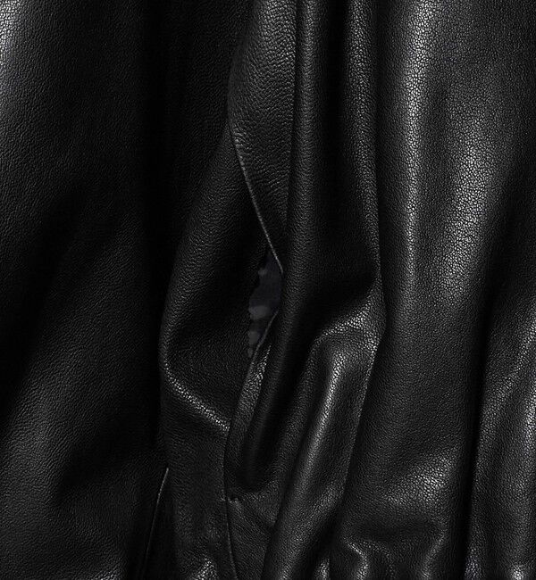 AEWEN MATOPH「＜AEWEN MATOPH＞フードラムレザーブルゾン ‐2WAY‐」|その他|