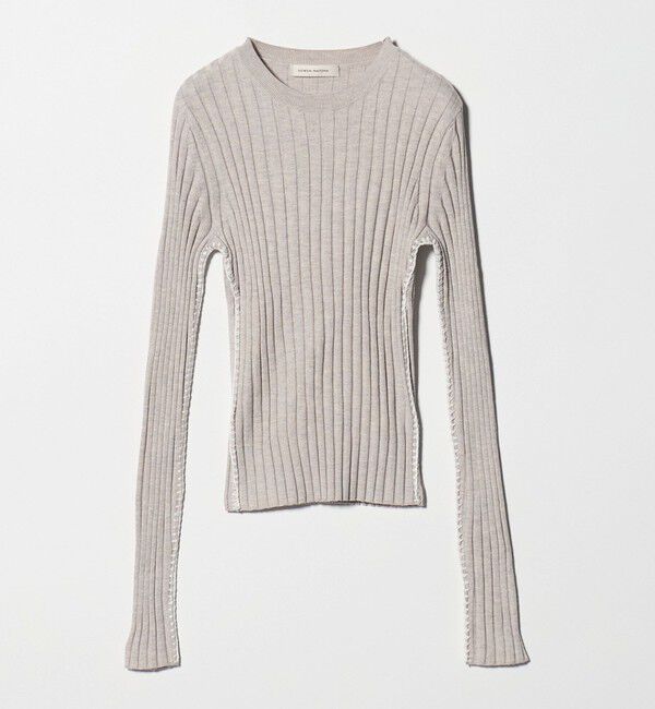 AEWEN MATOPH「＜AEWEN MATOPH＞リブハンドステッチニット」|ニット・セーター|