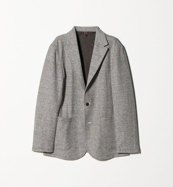 UNITED ARROWS「ハウンドトゥース シングル 2ボタン テーラードジャケット T-MODEL」|テーラードジャケット|